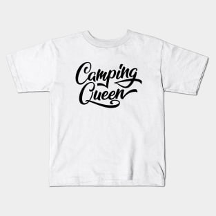 Camping Queen Kids T-Shirt